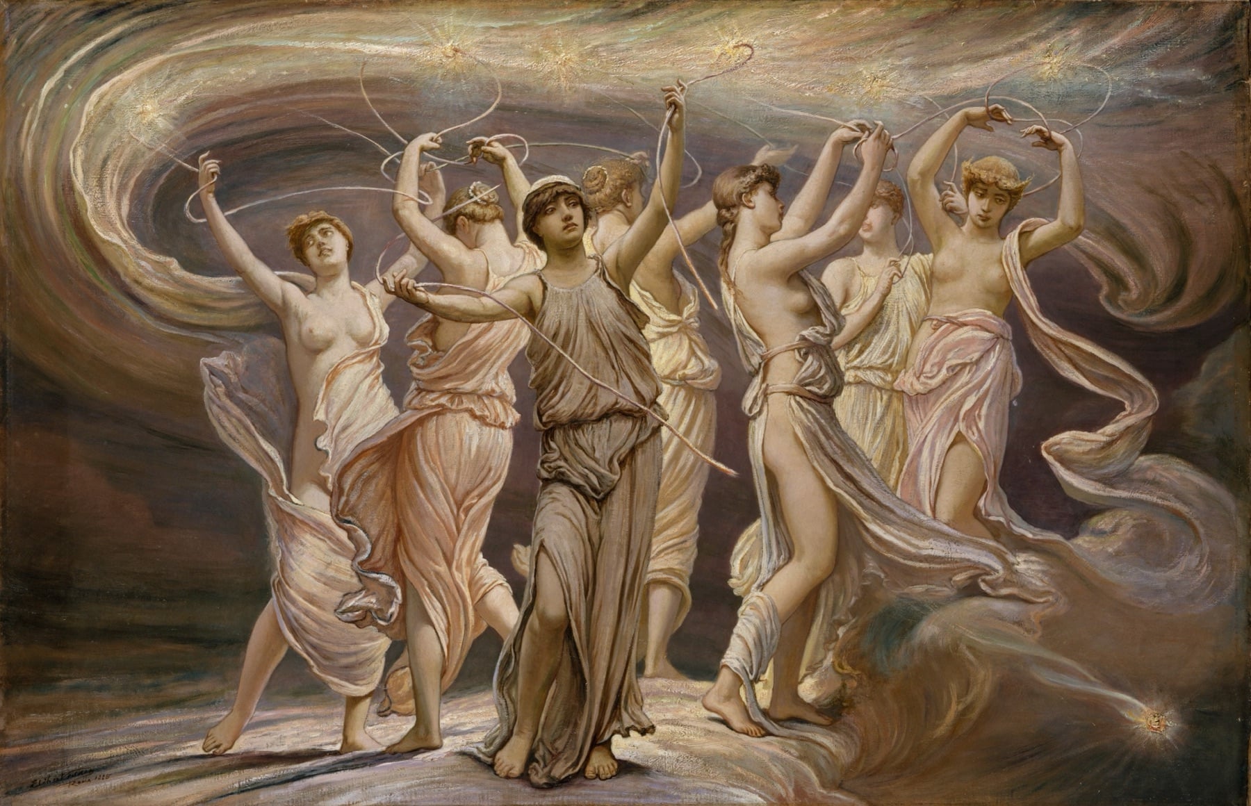 The Pleiades by Elihu Vedder